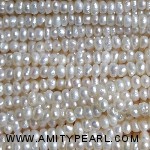 3522 center drilled pearl 2.5-3mm white color